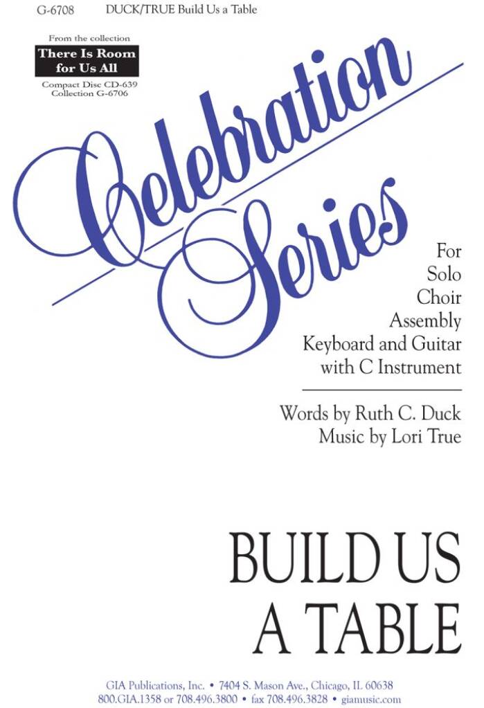 Build Us a Table