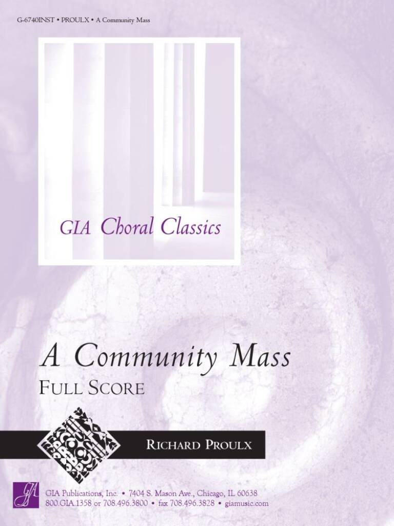 A Community Mass - Full Score