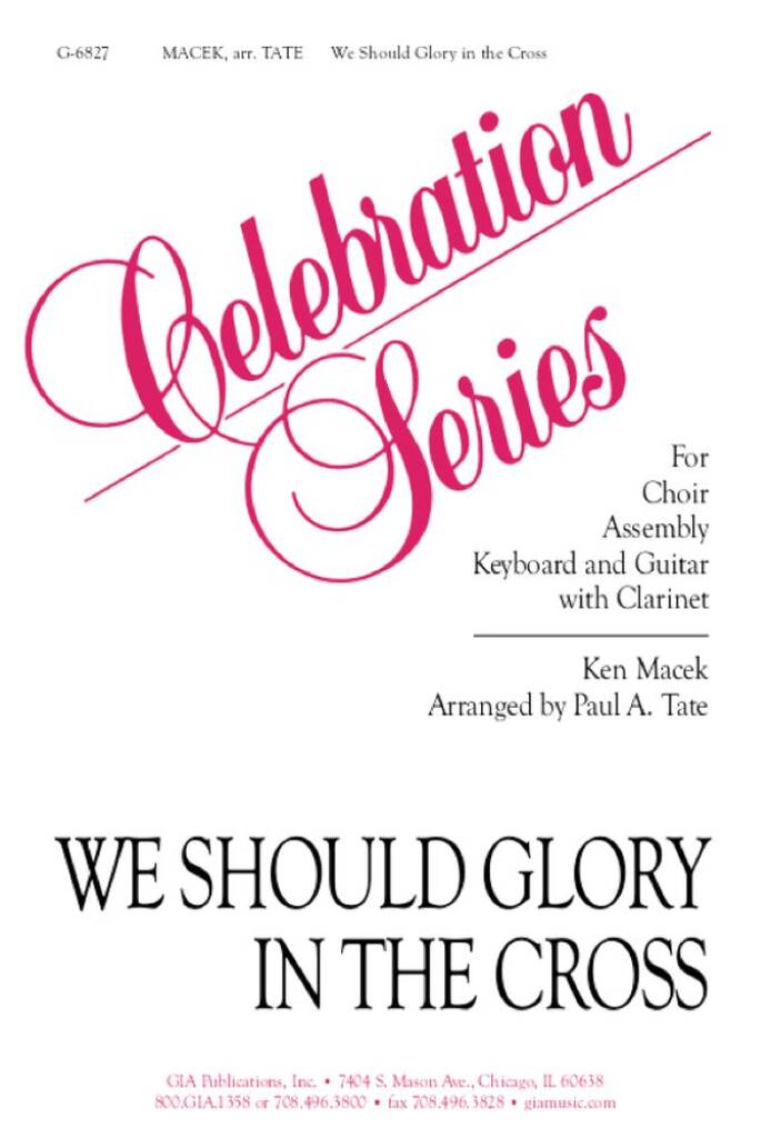 We Should Glory in the Cross