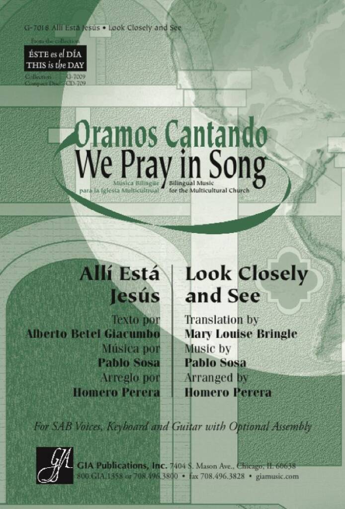 Allá­ está Jesús/ Look Closely and See