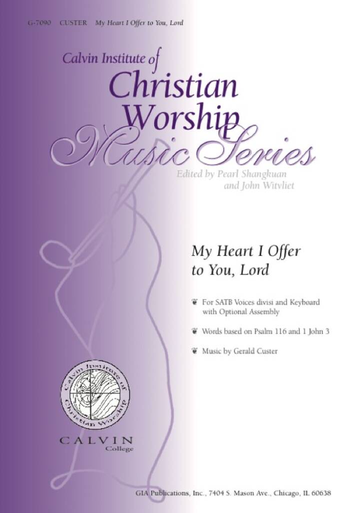 My Heart I Offer to You, Lord