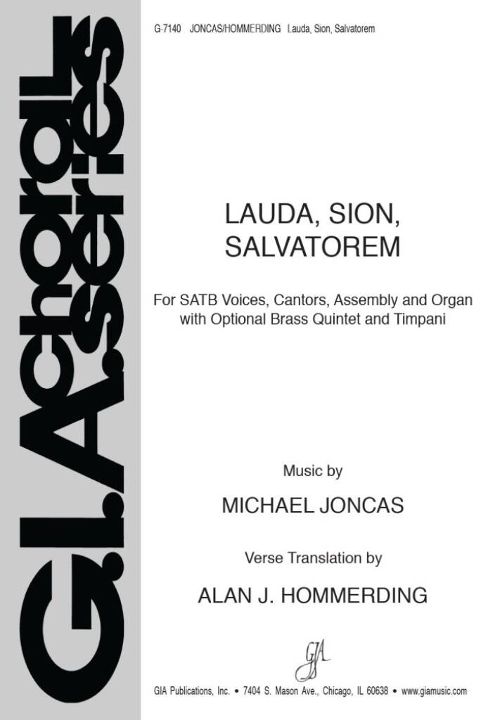Lauda, Sion, Salvatorem