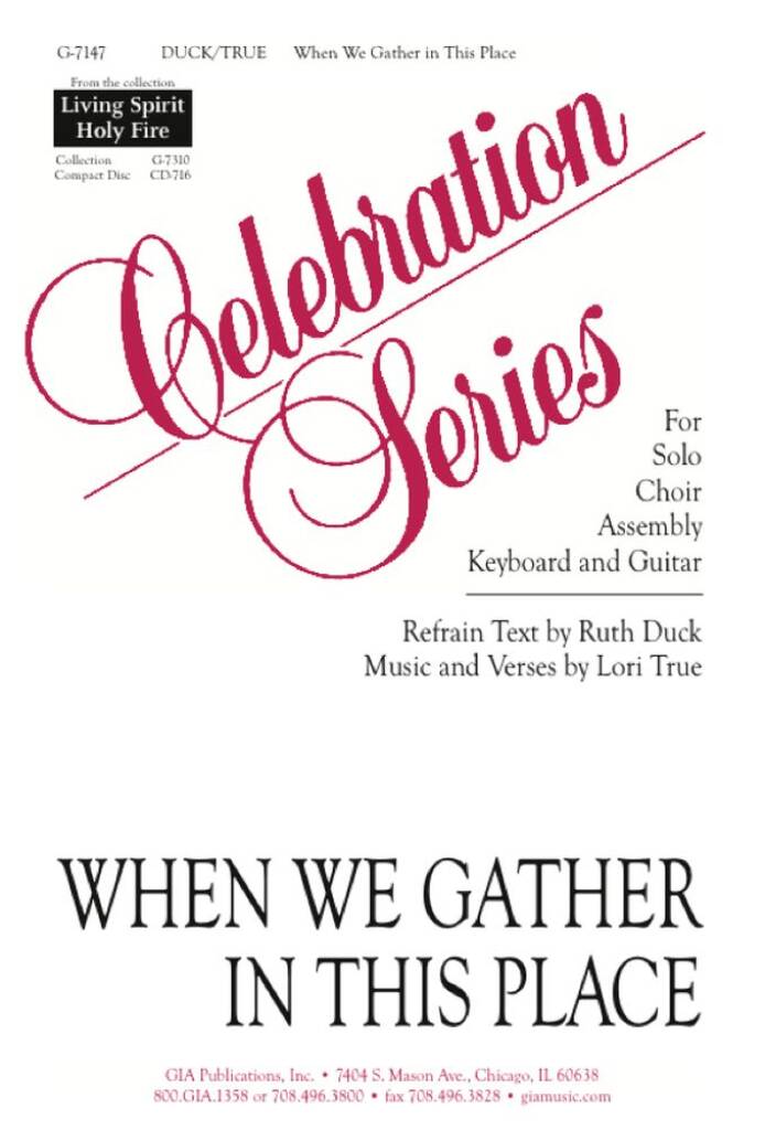 When We Gather in This Place - Guitar part