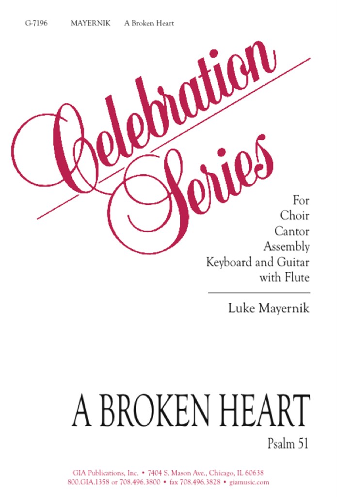 A Broken Heart - Instrument part