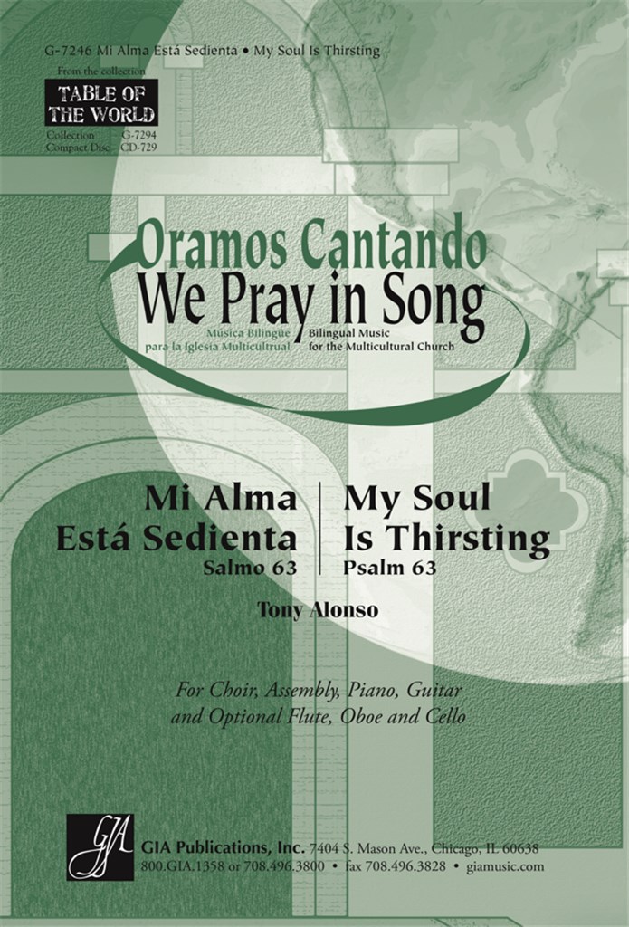 My Soul Is Thirsting - Guitar part