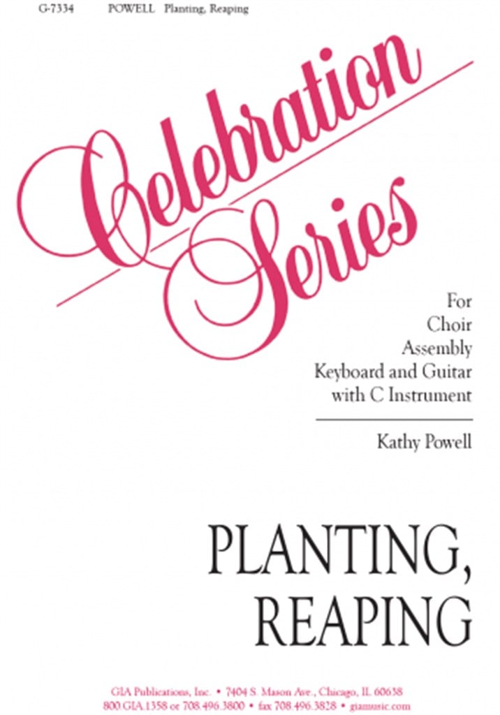 Planting, Reaping - Guitar part
