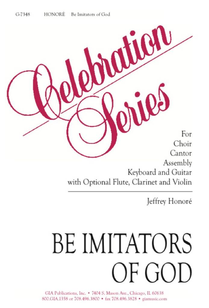 Be Imitators of God