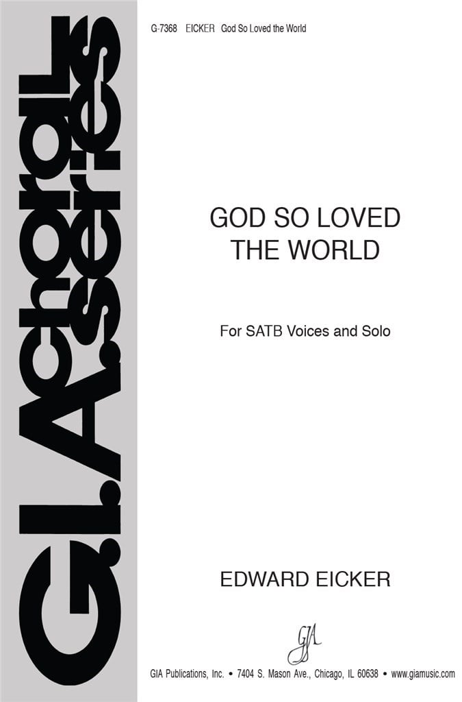 God So Loved the World