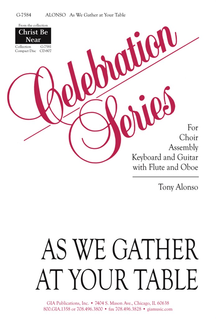 As We Gather at Your Table