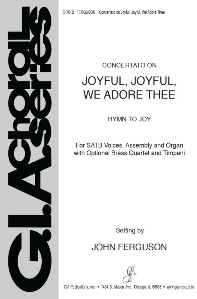 Joyful, Joyful, We Adore Thee
