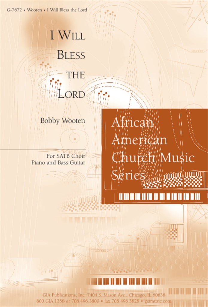 I Will Bless the Lord - Instrument parts