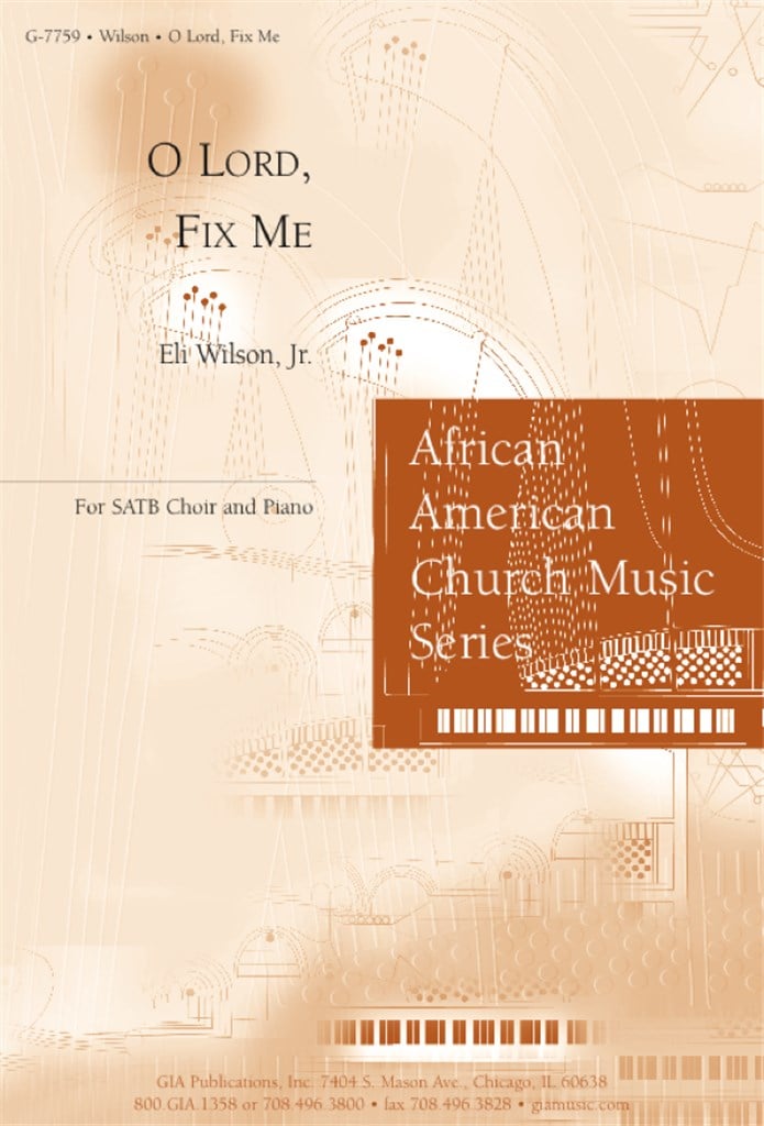 O Lord, Fix Me