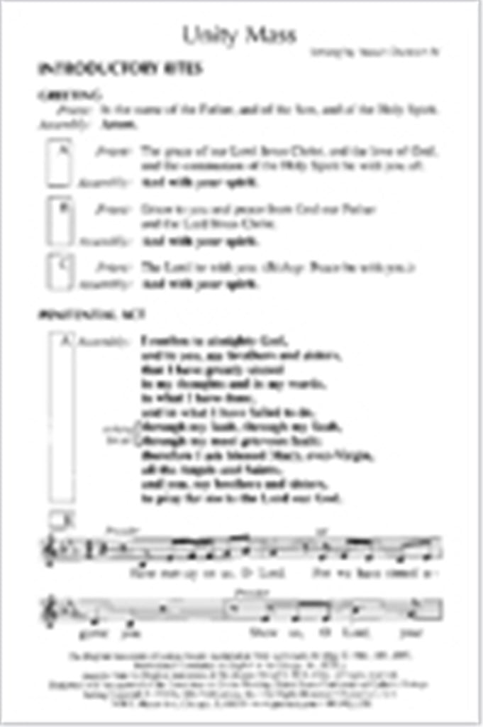 Unity Mass - Assembly