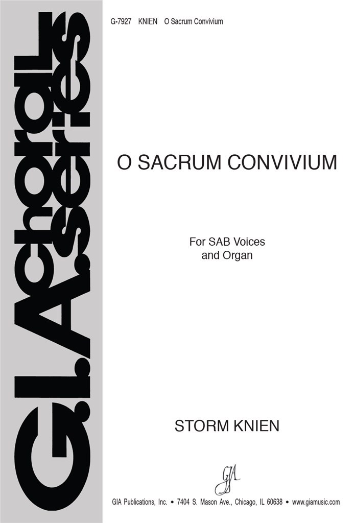 O Sacrum Convivium