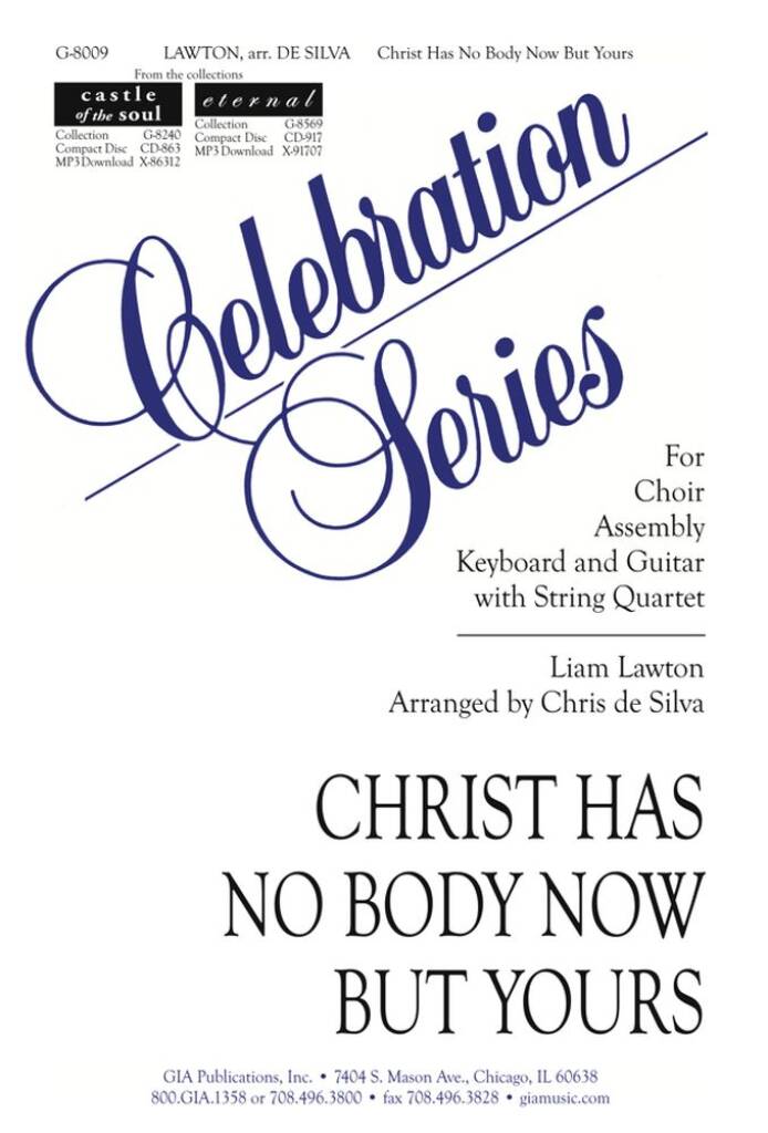 Christ Has No Body Now But Yours - Guitar part