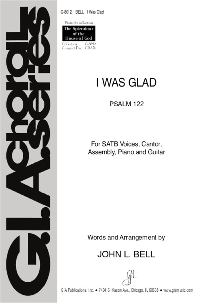I Was Glad - guitar part