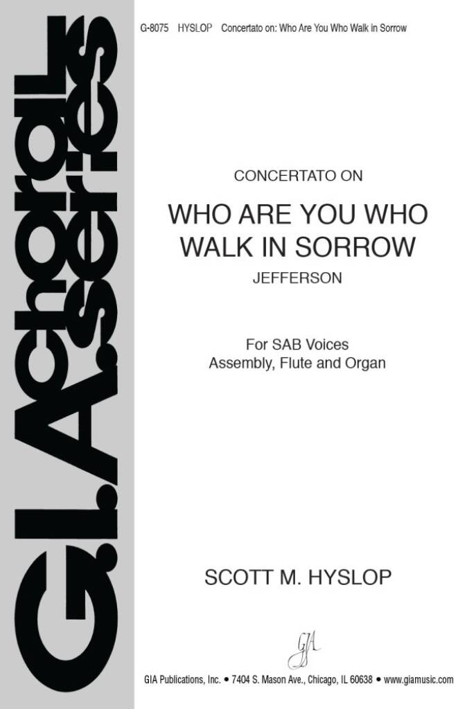 Who Are You Who Walk In Sorrow