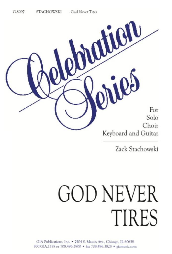 God Never Tires - Guitar edition