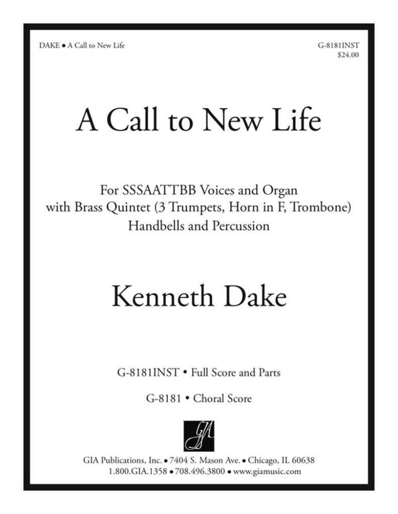 A Call to New Life