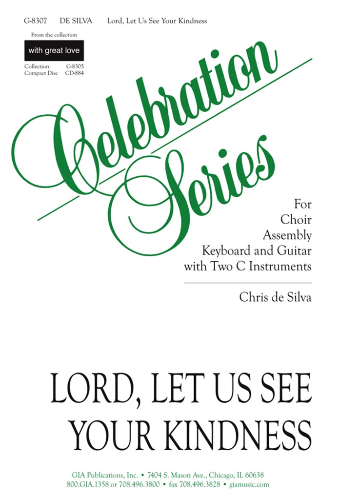 Lord, Let Us See Your Kindness - guitar part