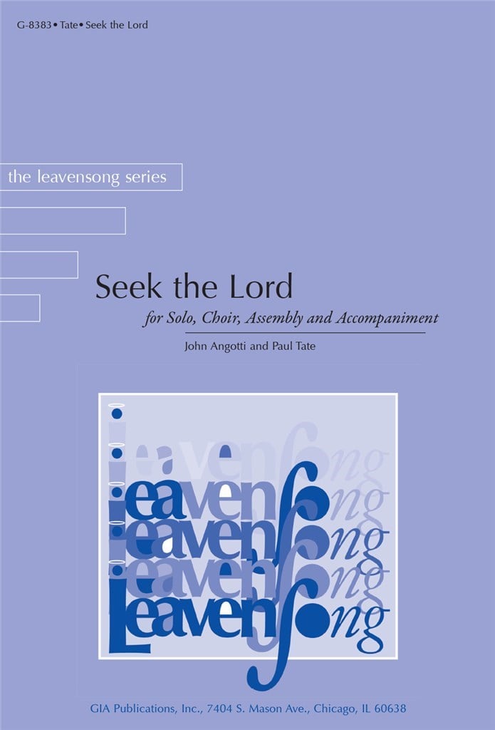 Seek the Lord