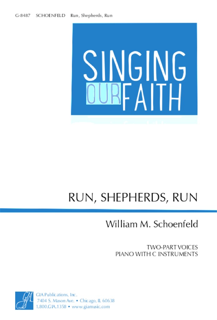 Run, Shepherds, Run - Instrument edition