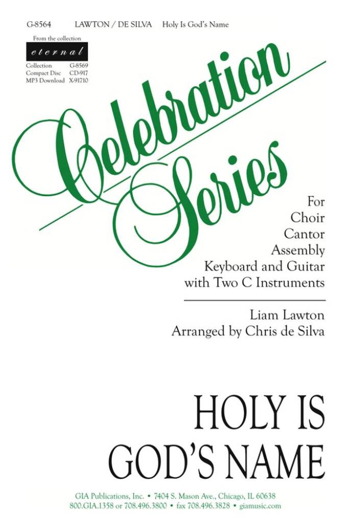 Holy Is God's Name - Guitar part