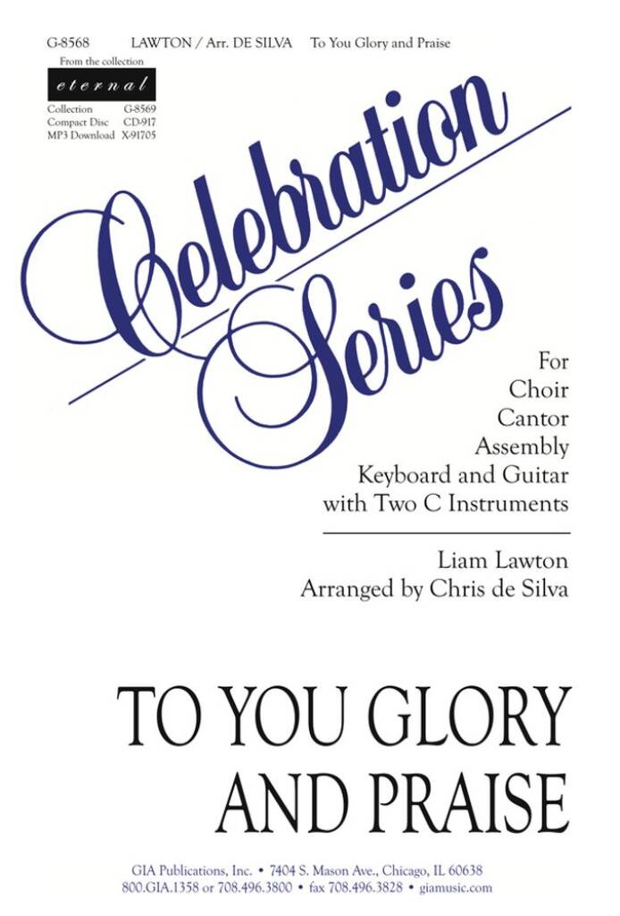 To You Glory and Praise - Instrument part