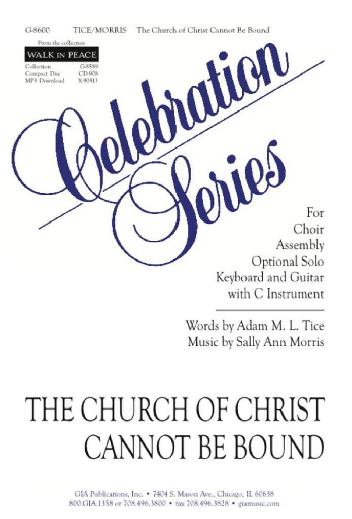 The Church of Christ Cannot Be Bound - Guitar part
