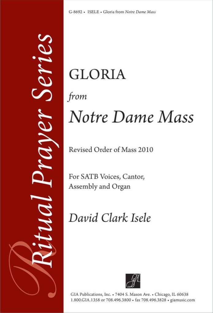 Gloria from <i>Notre Dame Mass</i>