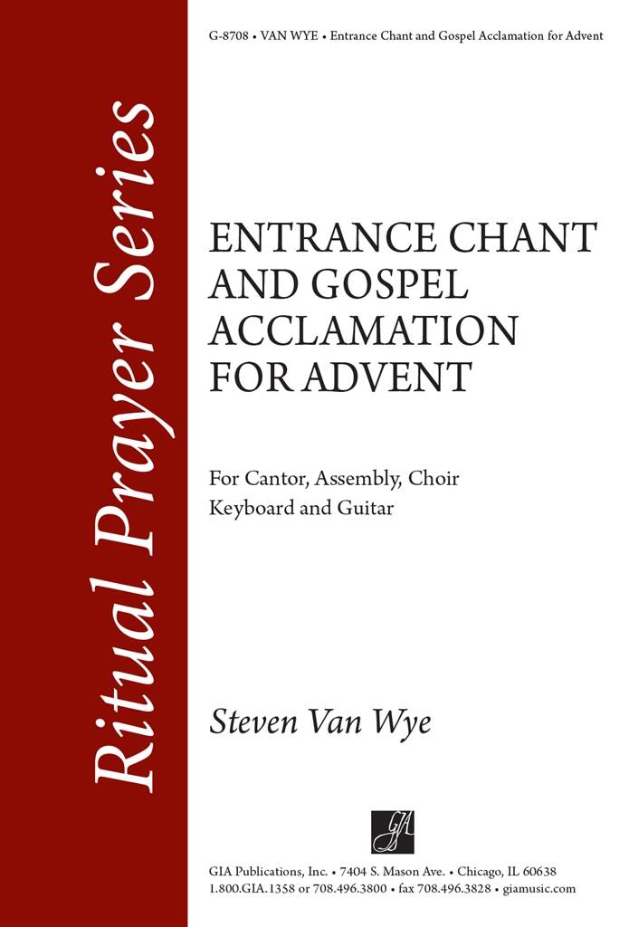Entrance Chant and Gospel Acclamation for Advent