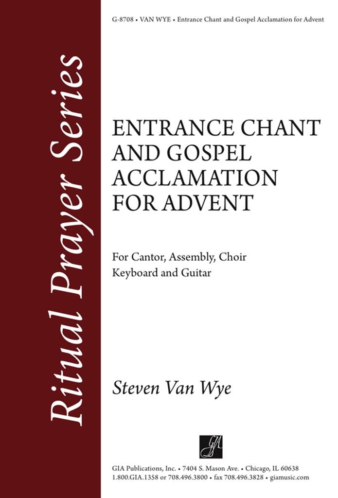 Entrance Chant and Gospel Acclamation for Advent