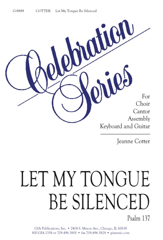 Let My Tongue Be Silenced