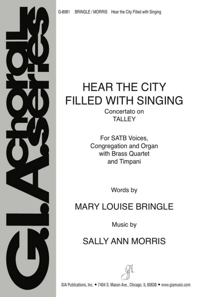 Hear the City Filled with Singing - Organ edition