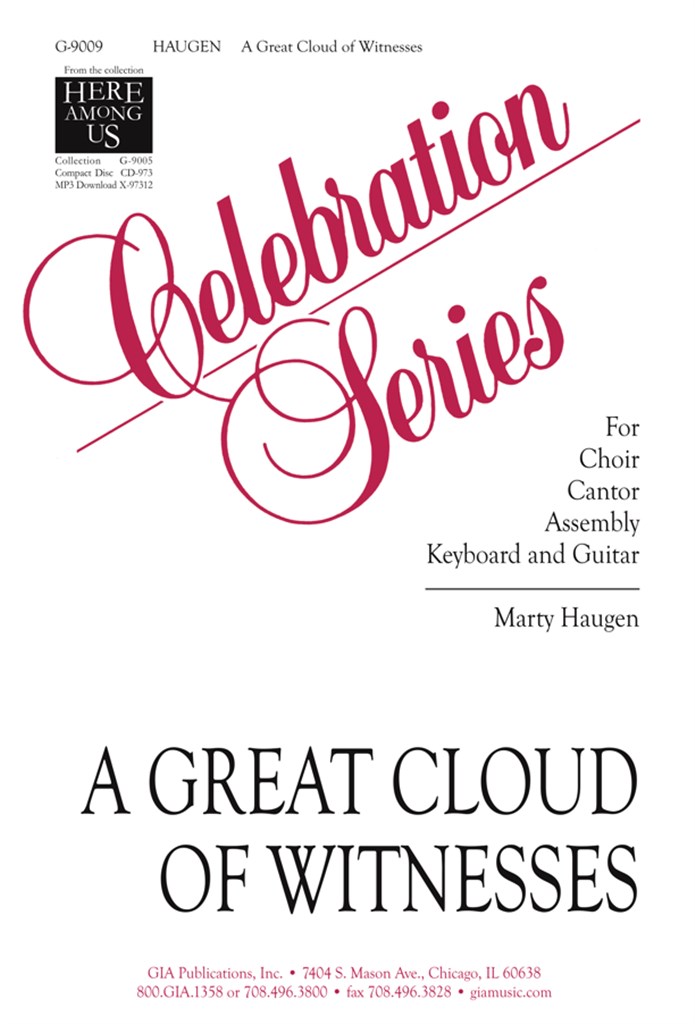 A Great Cloud of Witnesses - Guitar edition