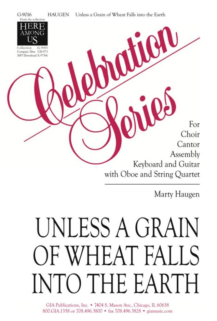 Unless a Grain of Wheat Falls into the Earth