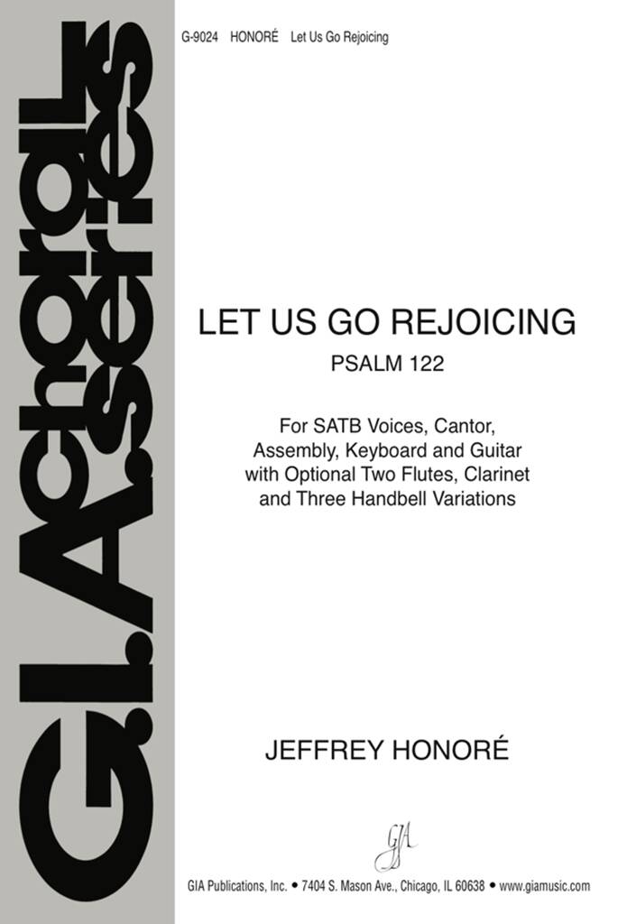 Let Us Go Rejoicing- 2 octave melody line Handbell