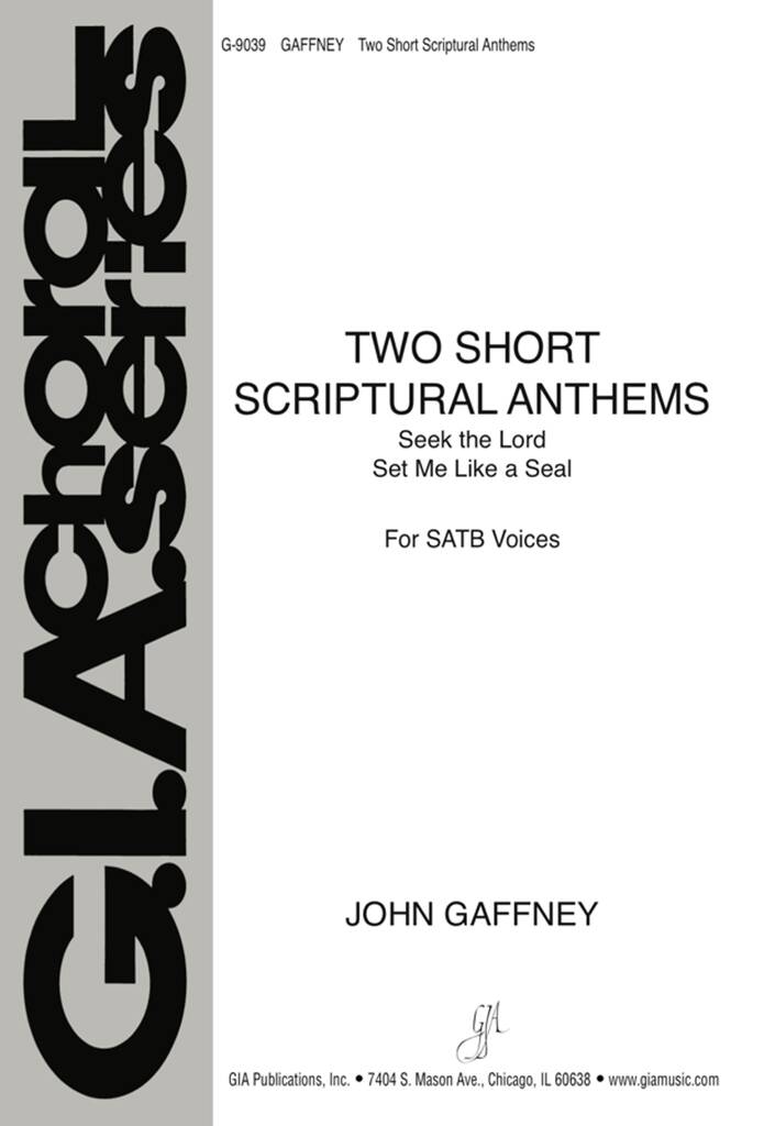 Two Short Scriptural Anthems