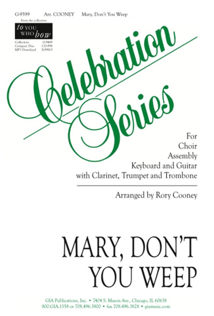 Mary, Don't You Weep