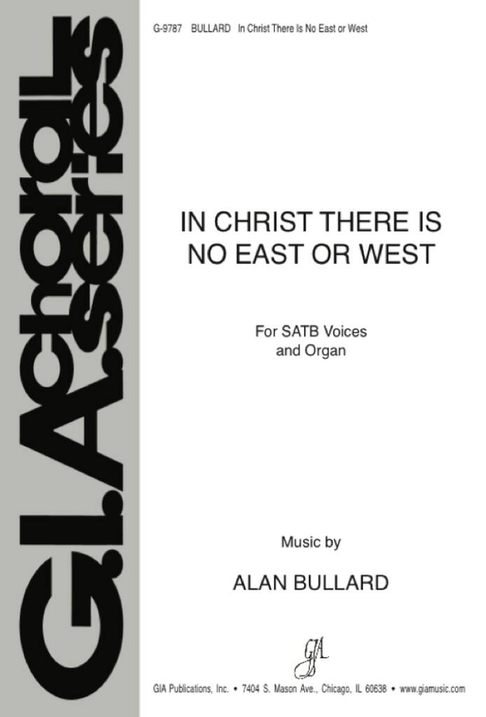 In Christ There Is No East or West