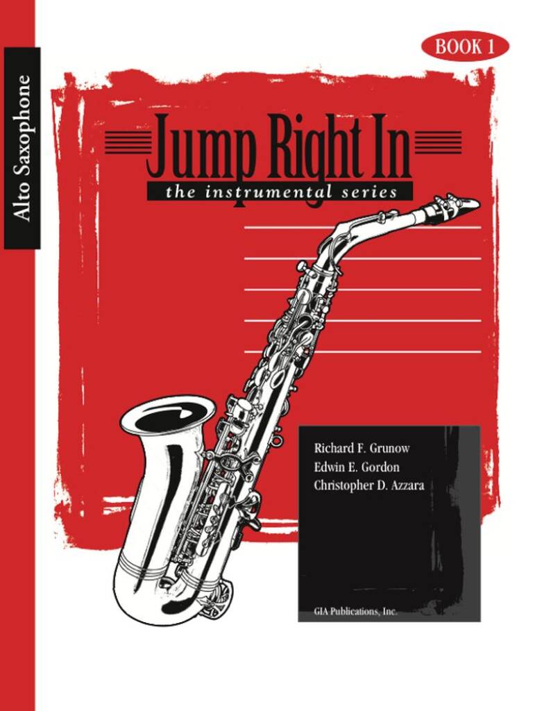 Jump Right In - Alto Sax Book 1