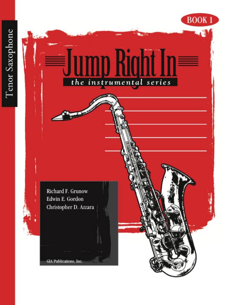 Jump Right In - Tenor Sax Book 1