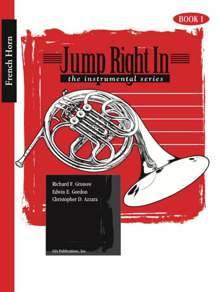 Jump Right In - French Horn Book 1