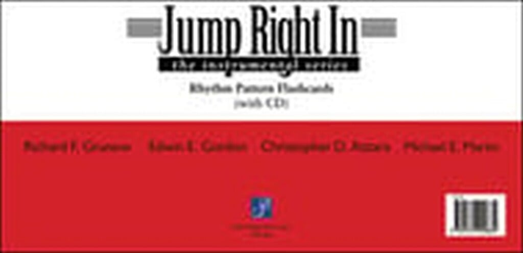 Jump Right In:Rhythm Pattern Flashcards