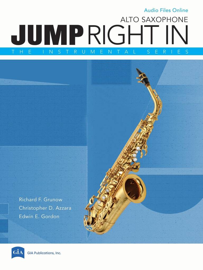 Jump Right In (Third Edition) - Alto Saxophone