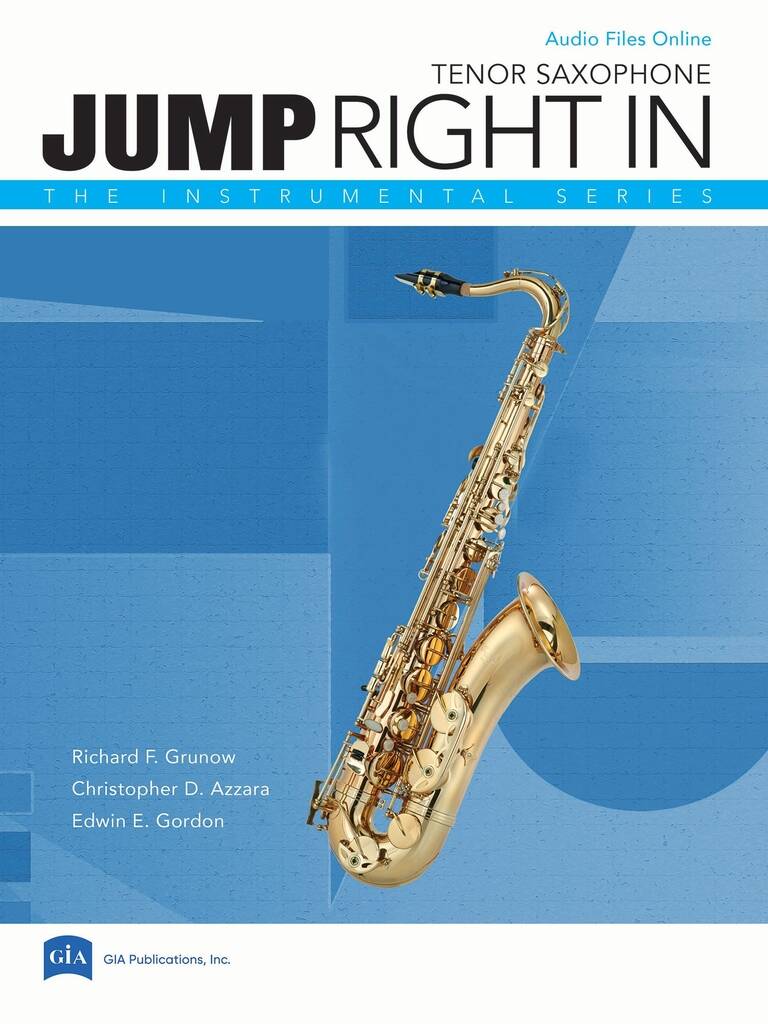 Jump Right In (Third Edition) - Tenor Saxophone