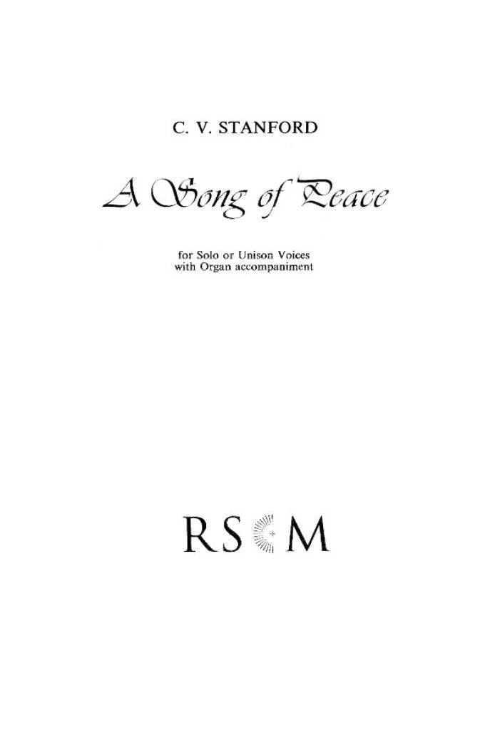 A song of peace