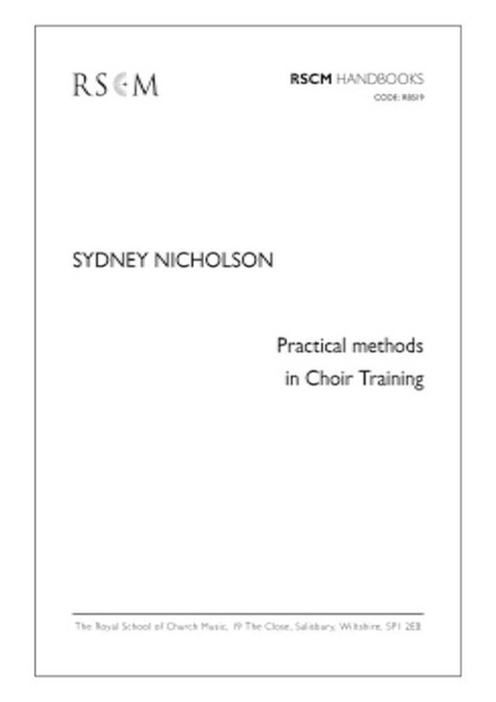 Practical Methods in Choir Training