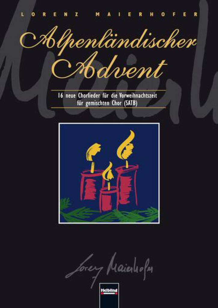 Alpenländischer Advent Satb A Cappella