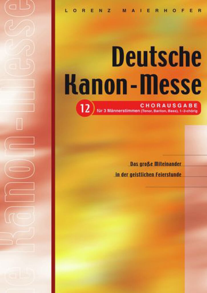 Deutsche Kanon-Messe Nr. 12